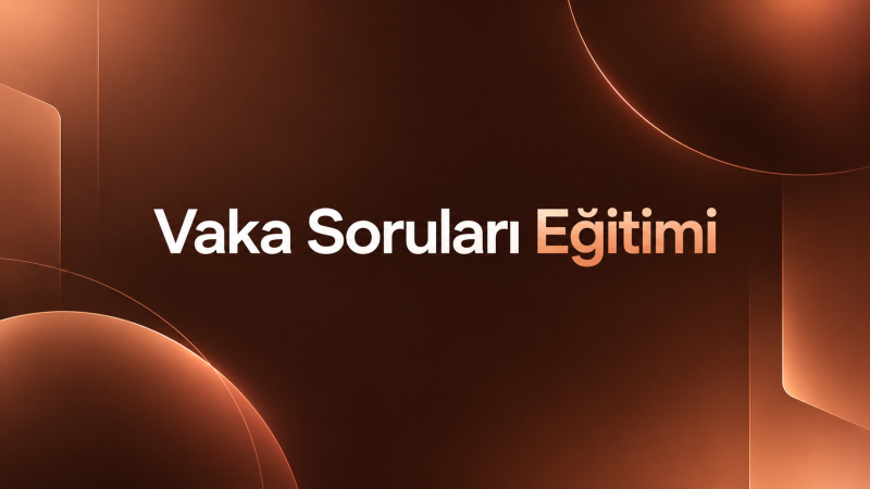 Vaka Soruları Eğitimi